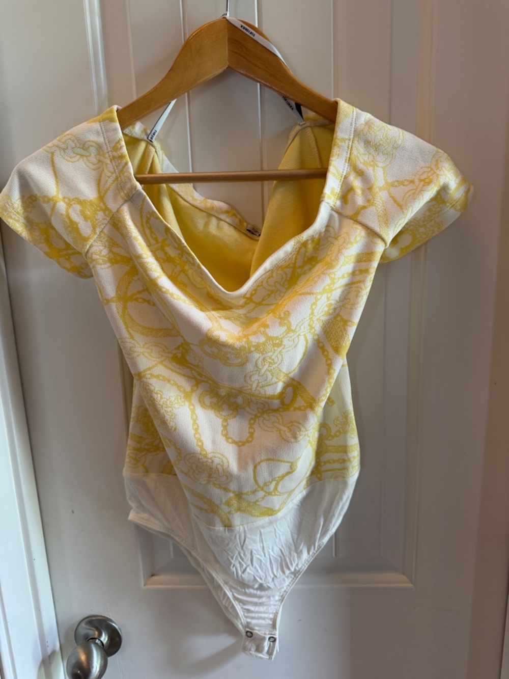 Tufi Duek off the shoulder bodysuit